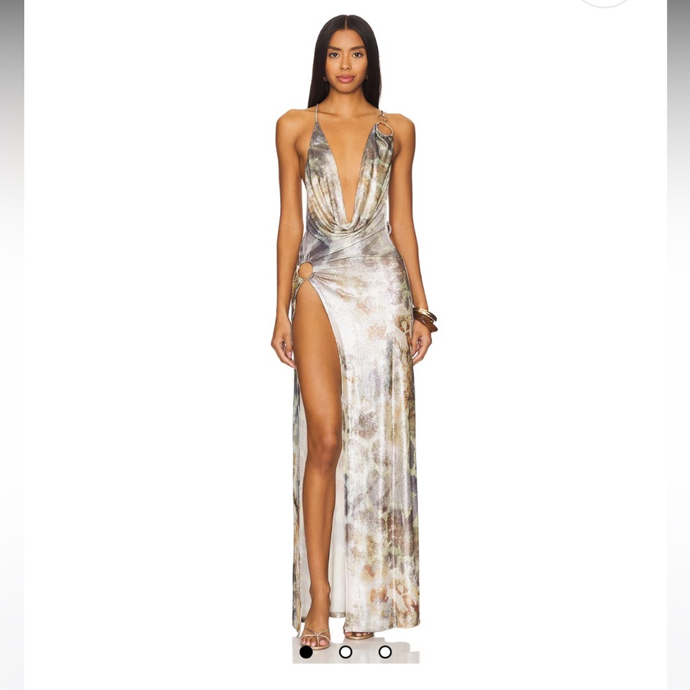 Jaded London Vixen Trim Maxi Dress